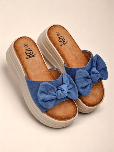 Slides à plateforme pour femmes Royalfashion Givan