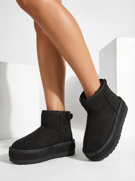 Royalfashion Bottes de neige pour femmes Ysiof