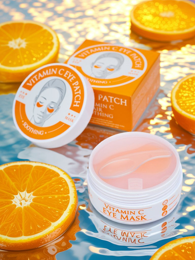 Patchs pour les yeux au collagène avec vitamine C 60 pcs.
