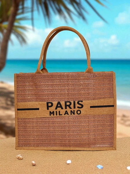 Royalfashion Sac en tissu Paris Milano