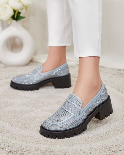 Royalfashion Mocassins femme avec zircons Epolls