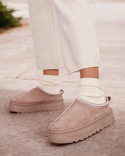 Royalfashion Bottes courtes Zommy a'la pour femmes Bottes de neige
