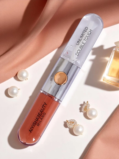 Rouge à lèvres et gloss transparent 2-en-1 Soft Blush
