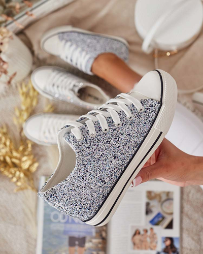 Royalfashion Baskets Finia à talon recouvert pour femme