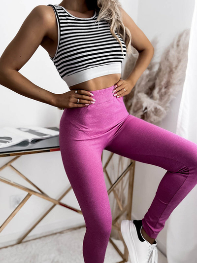 Leggings pour femmes en rose - Vêtements