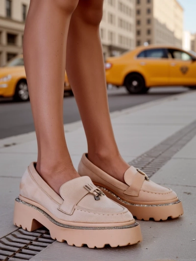 Royalfashion Mocassins pour femmes Fetho