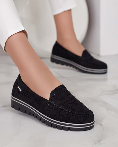 Royalfashion Mocassins ajourés pour femme Leteller