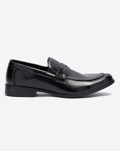 Demi-souliers classiques noirs pour hommes Jerif - Chaussures