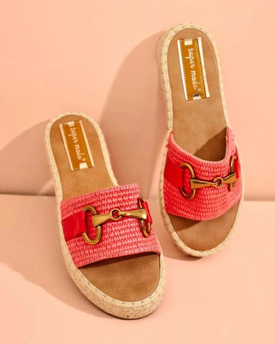 Royalfashion Tongs décoratives Abic pour femme