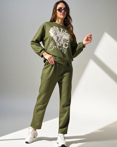 Ensemble en viscose Royalfashion pour femmes avec imprimé