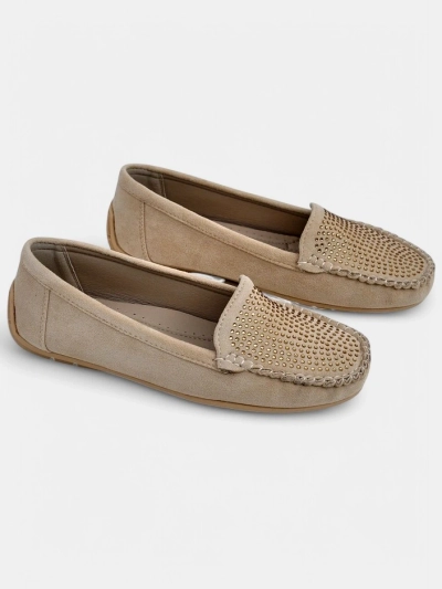 Mocassins pour femmes Royalfashion avec des strass Ezuess