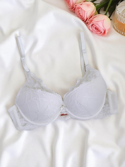 Royalfashion Soutien-gorge push-up en dentelle pour femme Luna Push-Up