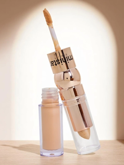 Stick highlighter et correcteur liquide pour le visage 2-en-1 Biscuit Doré