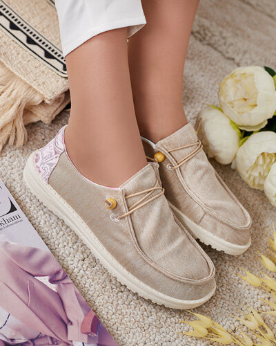 Royalfashion Demi-pointes à lacets Treppes pour femme