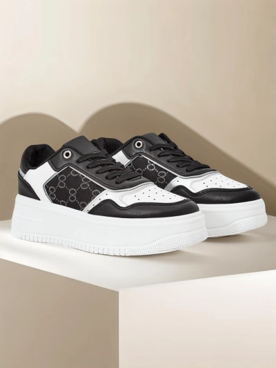 Royalfashion Baskets de sport sur plateforme pour femmes Zezis