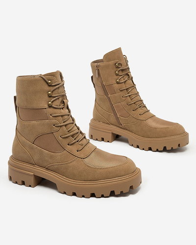 Royalfashion Bottes à lacets Hovienta pour femme