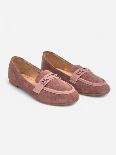 Mocassins en éco suède pour femmes Royalfashion Zammei