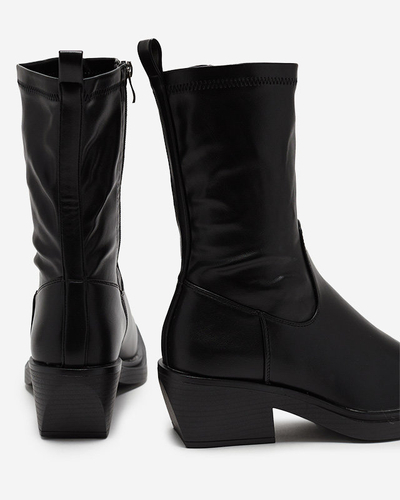 Bottes hautes noires pour femmes Safog - Footwear