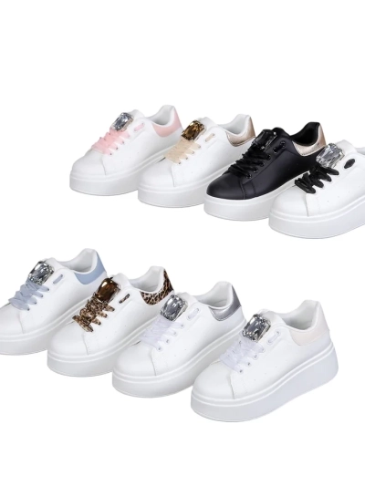 Baskets de sport pour femmes Royalfashion sur une plateforme Safirrat