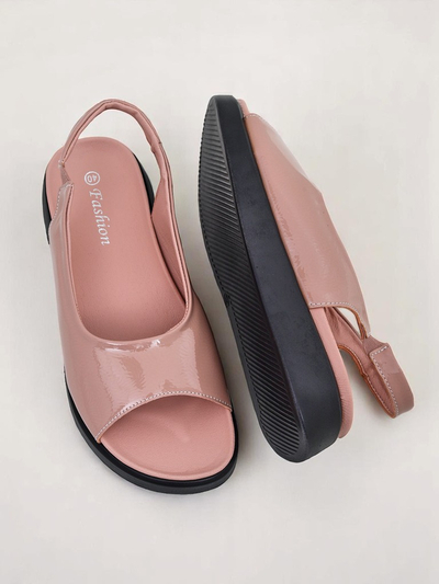 Royalfashion Sandales pour femmes à semelle épaisse Luna Shines