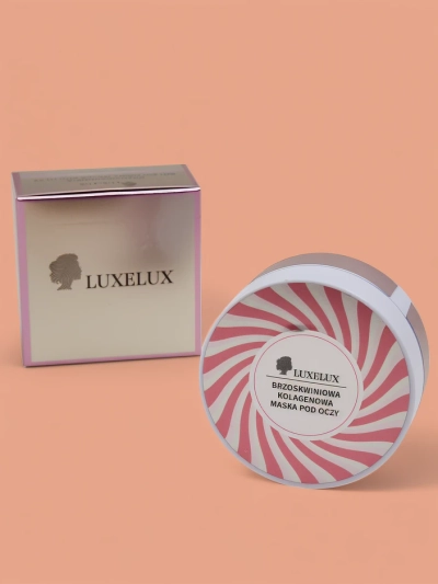 Luxelux Masques pour les yeux au collagène de pêche 60 pcs.