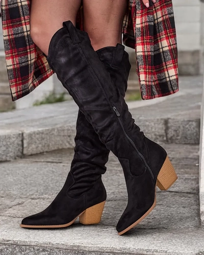 Bottes de cow-boy pour femmes de la marque Royalfashion type Getirres