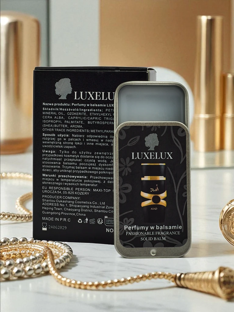 LUXELUX Aurelia Asad - Parfum de Luxe en Baume - Parfum Solide Longue Durée