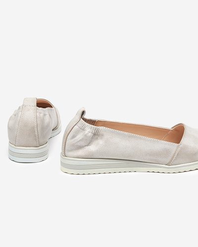 Argent Ballerines Asya - Chaussures