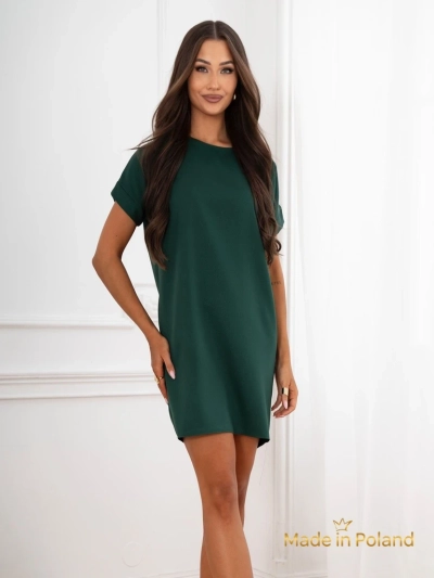 Robe courte simple pour femmes Lady Time