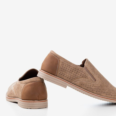 Chaussures homme marron ajourées Lonberg - Chaussures