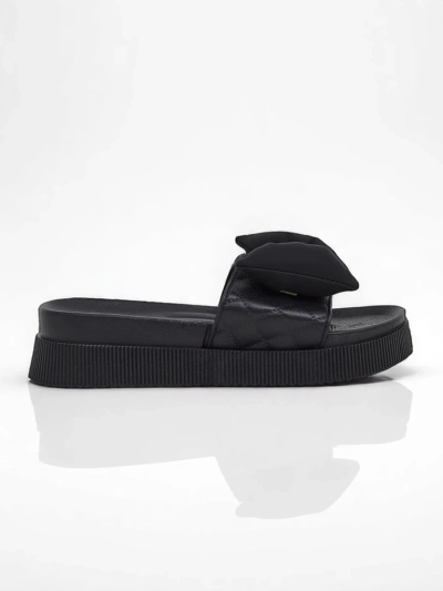 Royalfashion Tongs plateforme femme avec nœud Mivo Jump