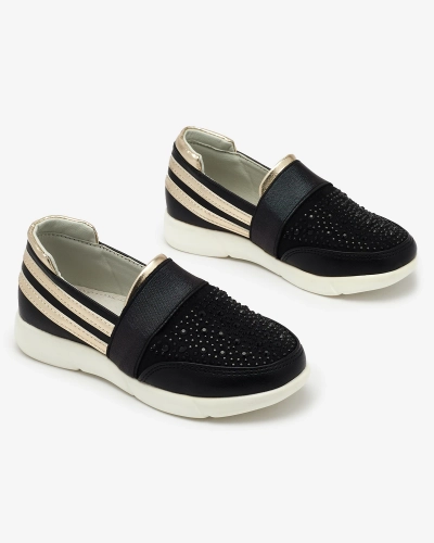 Baskets enfant noires - sur Ciarala - Chaussures