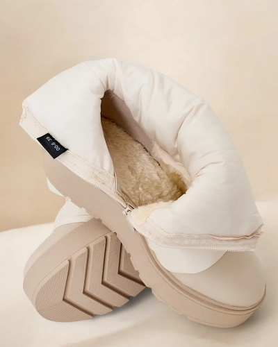 Royalfashion Bottes de neige pour femmes Figior