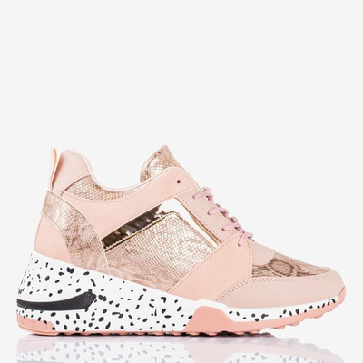 Baskets de sport roses pour femmes sur le coin Acanta - Chaussures 1