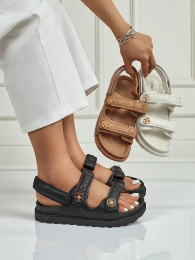 Sandales pour femmes Royalfashion avec semelle épaisse Vivere