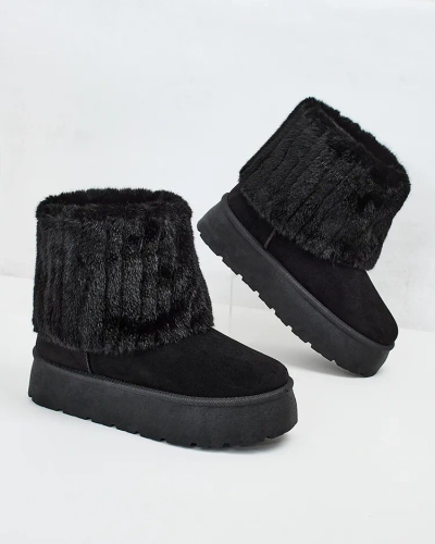 Royalfashion boots a'la bottes de neige pour femmes Renutis