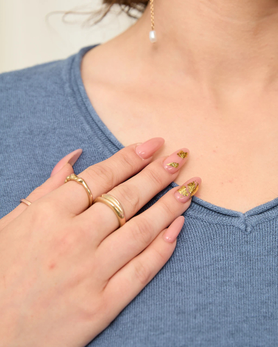 Royalfashion Pull bleu pour femme avec une encolure en cœur