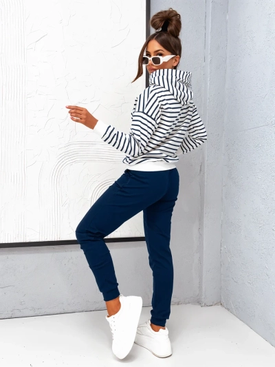 Ensemble de survêtement Royalfashion pour femmes à rayures