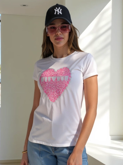 Royalfashion Blouse en coton pour femmes