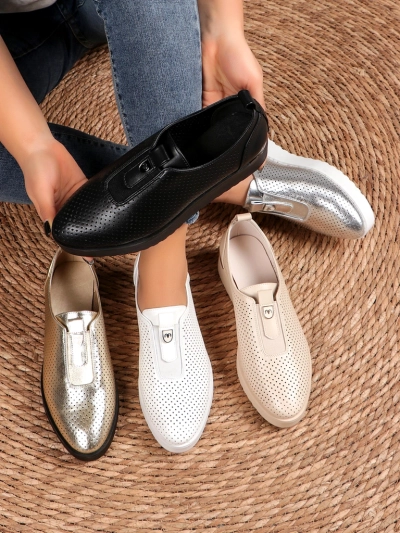 Chaussures perforées pour femmes Goffies Slip-on