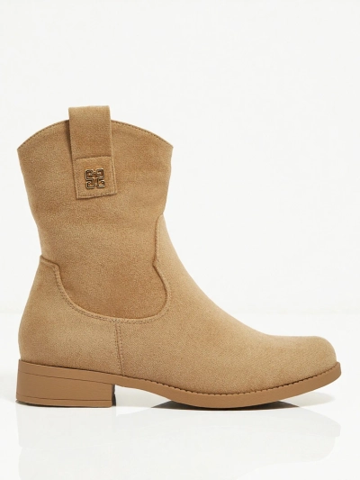 Bottines pour femmes en éco-daim Kelmoria