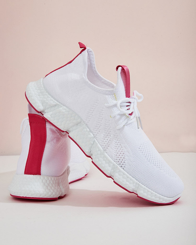 Chaussures de sport femme Baym blanc et rose - Footwear