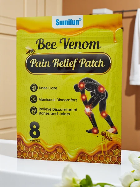 Patchs analgésiques au venin d'abeille 8 pièces