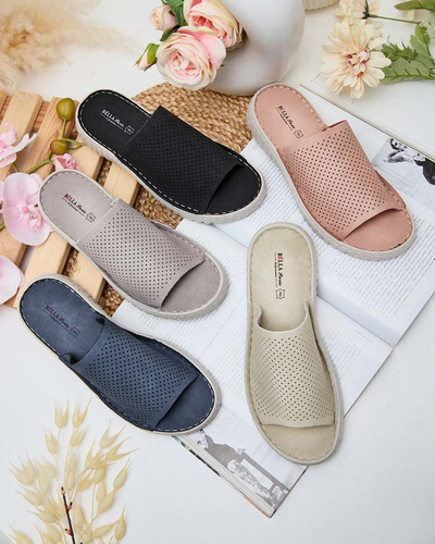 Royalfashion Tongs ajourées pour femme Ererra