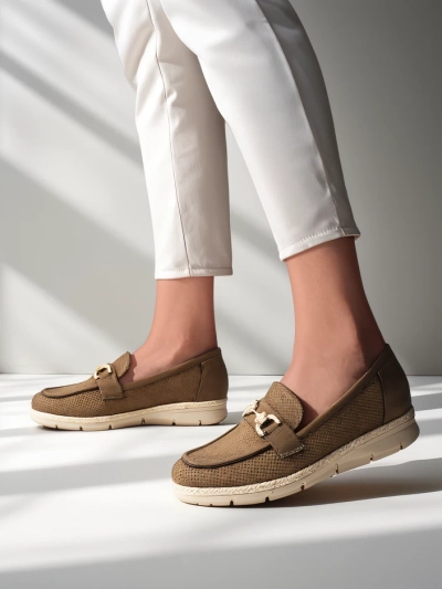 Royalfashion Ballerines pour femmes avec un accent décoratif sur le bout