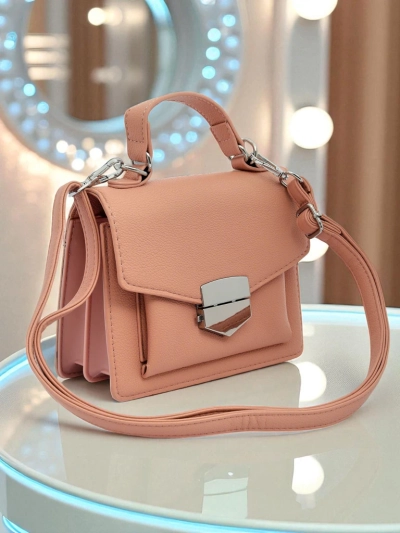 Sac à main enveloppe pour femme Royalfashion avec poignée Amalthea Avorio