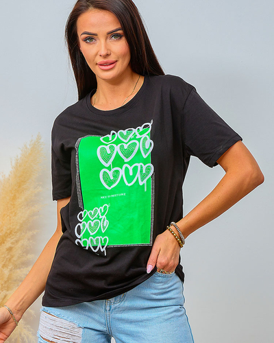 Royalfashion T-shirt imprimé pour femme