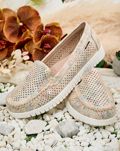 Royalfashion Mocassins ajourés pour femme Nafis