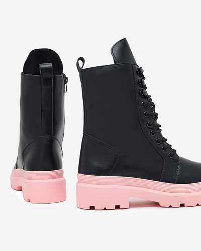 Royalfashion Bottes bagger pour femmes en cuir écologique Vederme