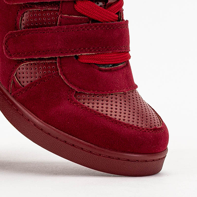 Baskets marron pour filles sur une ancre couverte Janomi - Chaussures